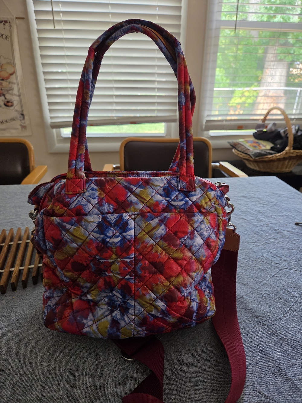 MZ Wallace Quilted Multi-Color Crossbody Bag - Picture 2 of 4